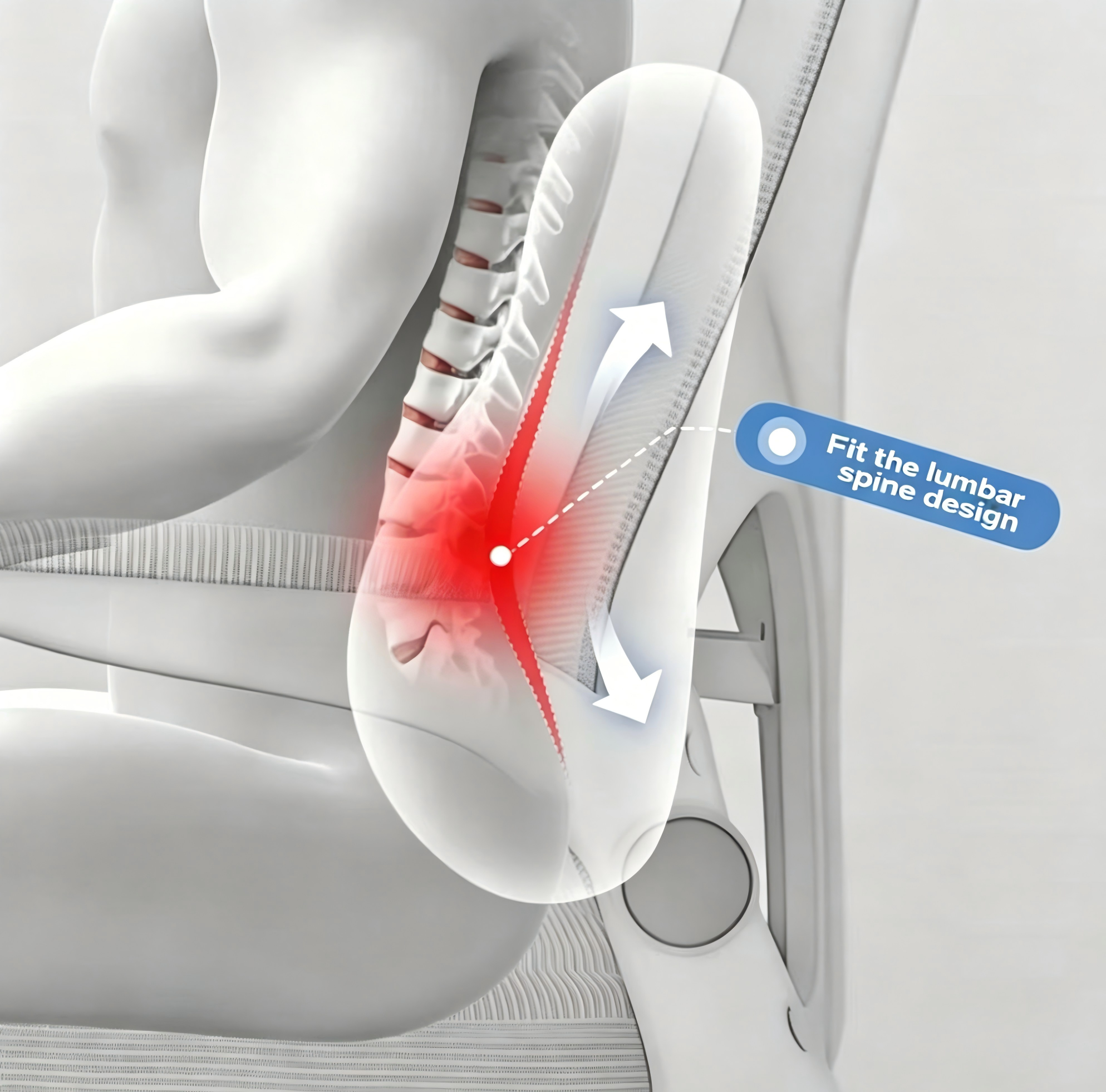 Butterfly Lumbar Support Pillow - Image 4