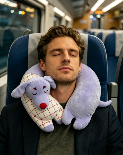 Cute Cartoon Dog Pillow - Image 3