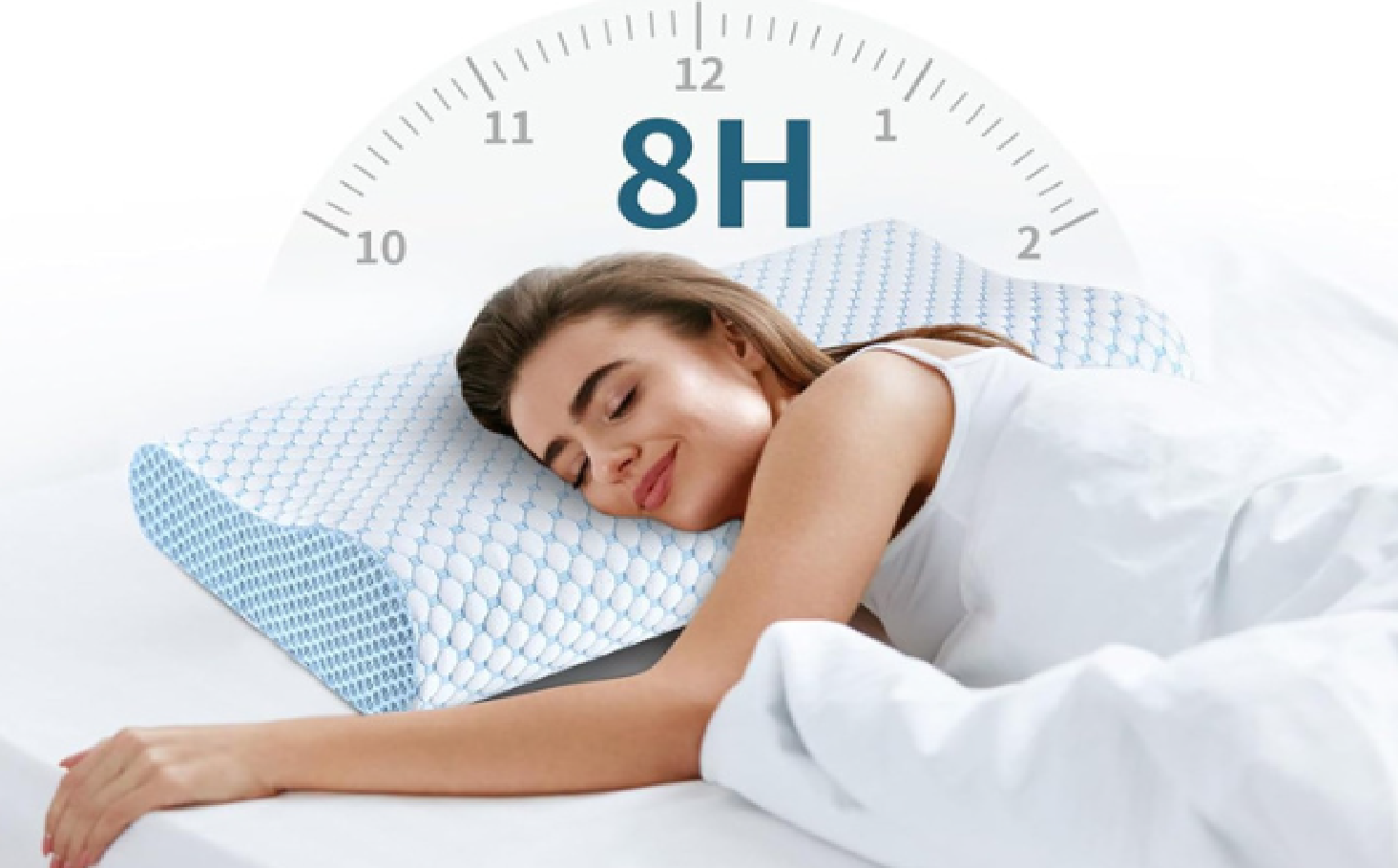 Cool Fabric Foam Spring Pillow - Image 3