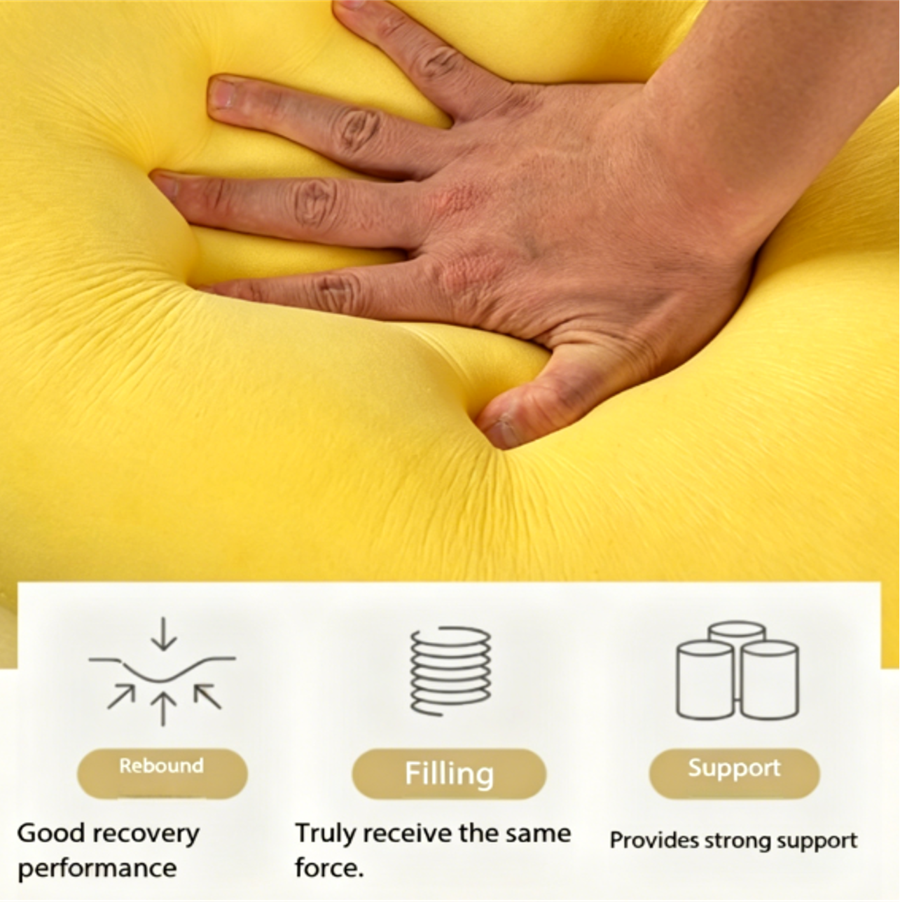 Gas- expanded Foam Pillow - Image 2