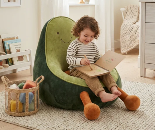 Avocado-shaped Kids Sofa - Image 2