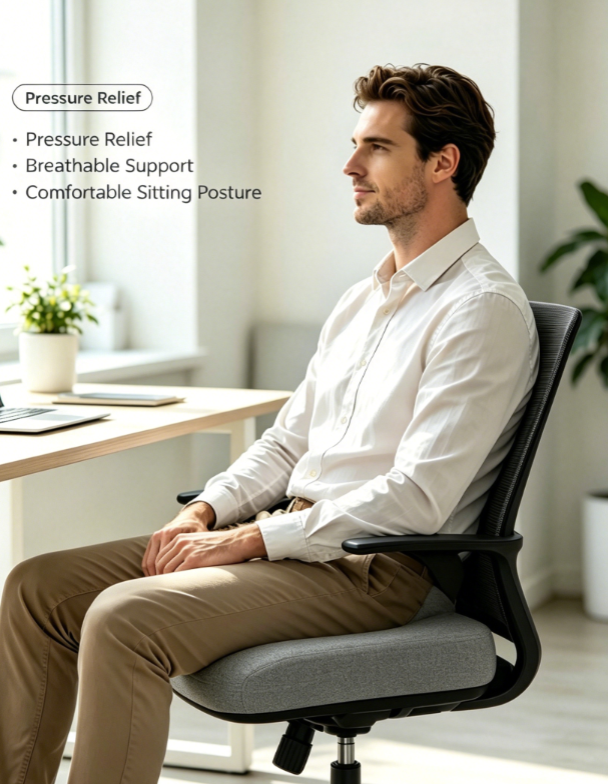 TPE Honeycomb Core Seat Cushion - Image 3